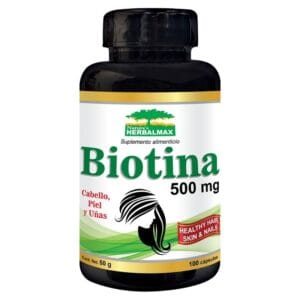 Biotina 100 Cápsulas