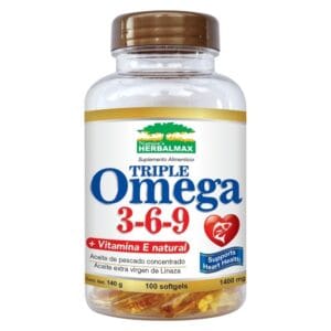 Triple Omega 3-6-9 100 Softgels