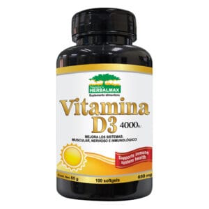 Vitamina D3 100 Softgels