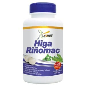 Higa Riñomac 100 Tabletas + 20 Tabletas gratis
