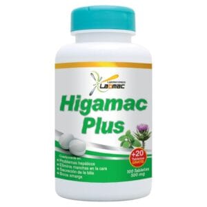 Higamac Plus 100 Tabletas + 20 Tabletas