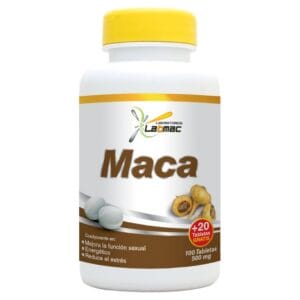 Maca 100 Tabletas + 20 Tabletas gratis