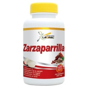 Zarzaparrilla 100 Tabletas + 20 Tabletas gratis
