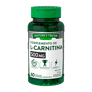 l carnitina precio ecuador L-Carnitina 500 MG - 60 Cápsulas - Vitaminas del Ecuador